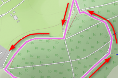 Streckenplan-MTB